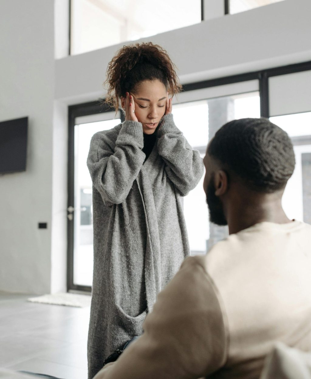 couple en crise qui n'arrive plus à communiquer
